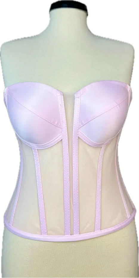 Corset Modelator Tip 1, Roz deschis