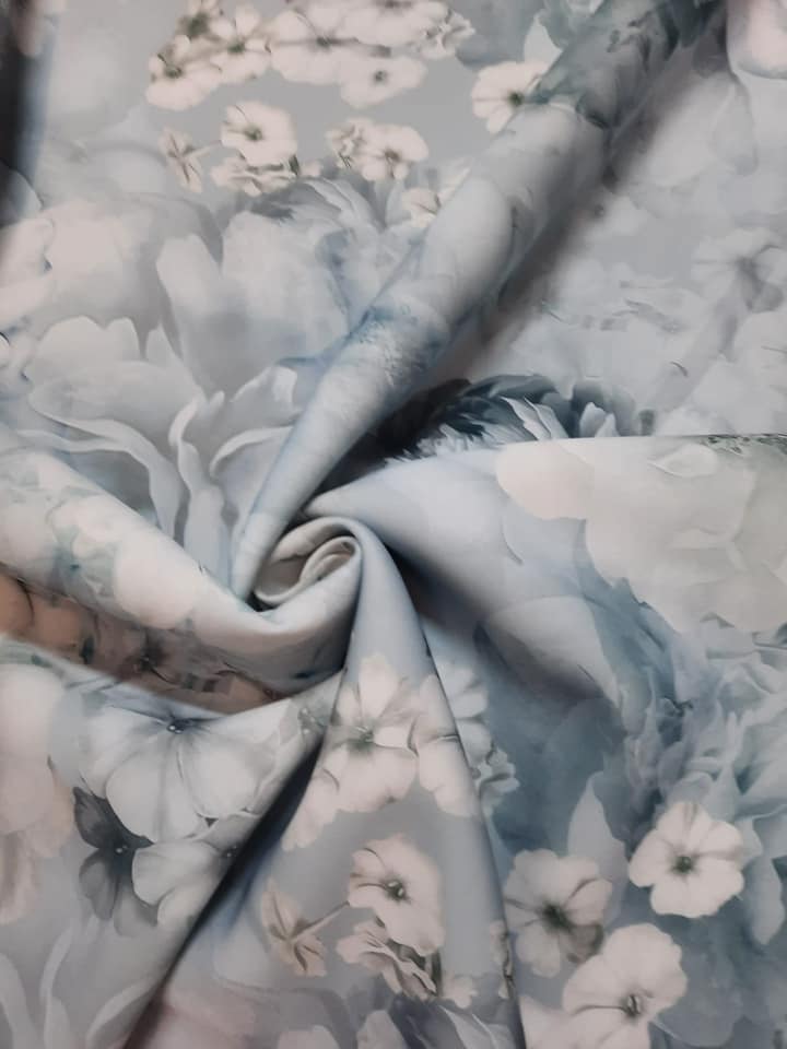 Neopren imprimat cu floricele