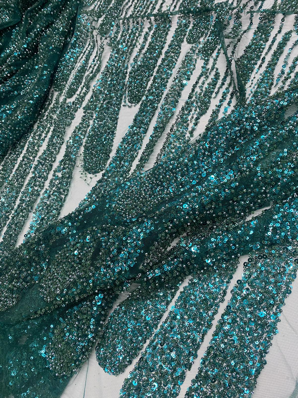 Broderie accesorizata , Verde - MODEL ZIA