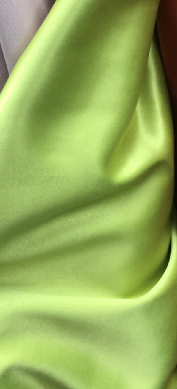 Tafta elastica clasica, Verde Lime