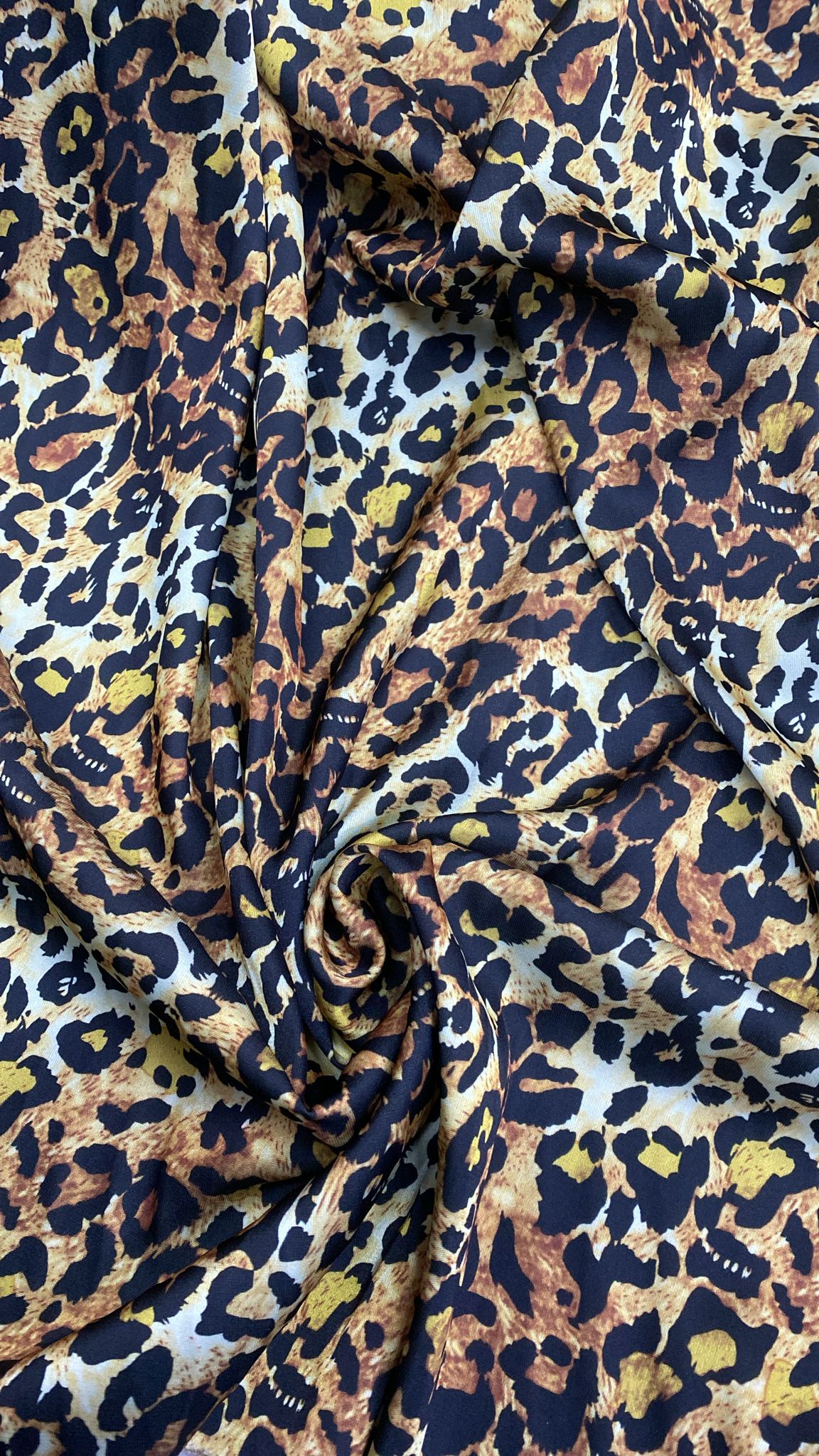 Matase Sintetica - Model Animal Print