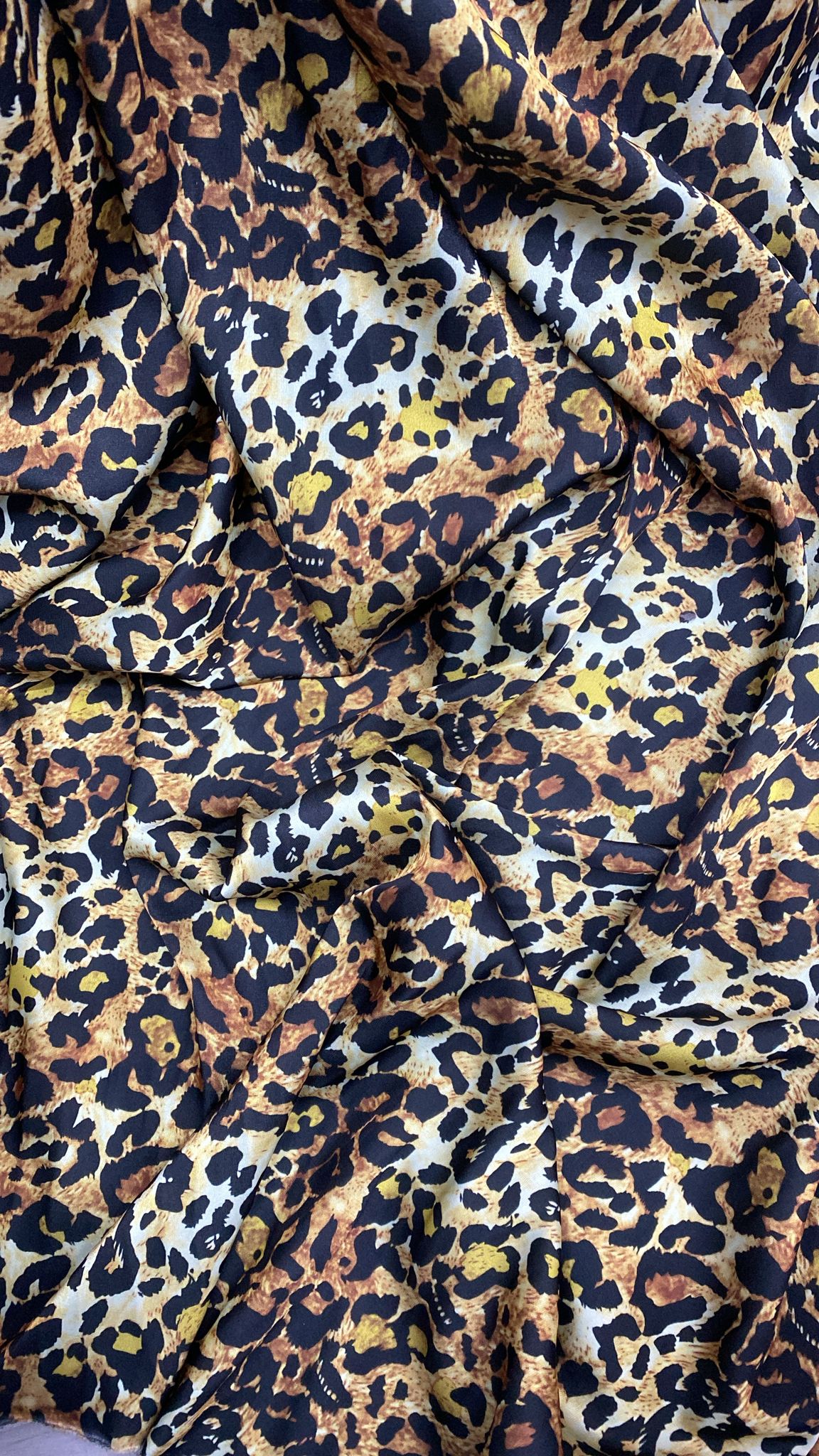 Matase Sintetica - Model Animal Print