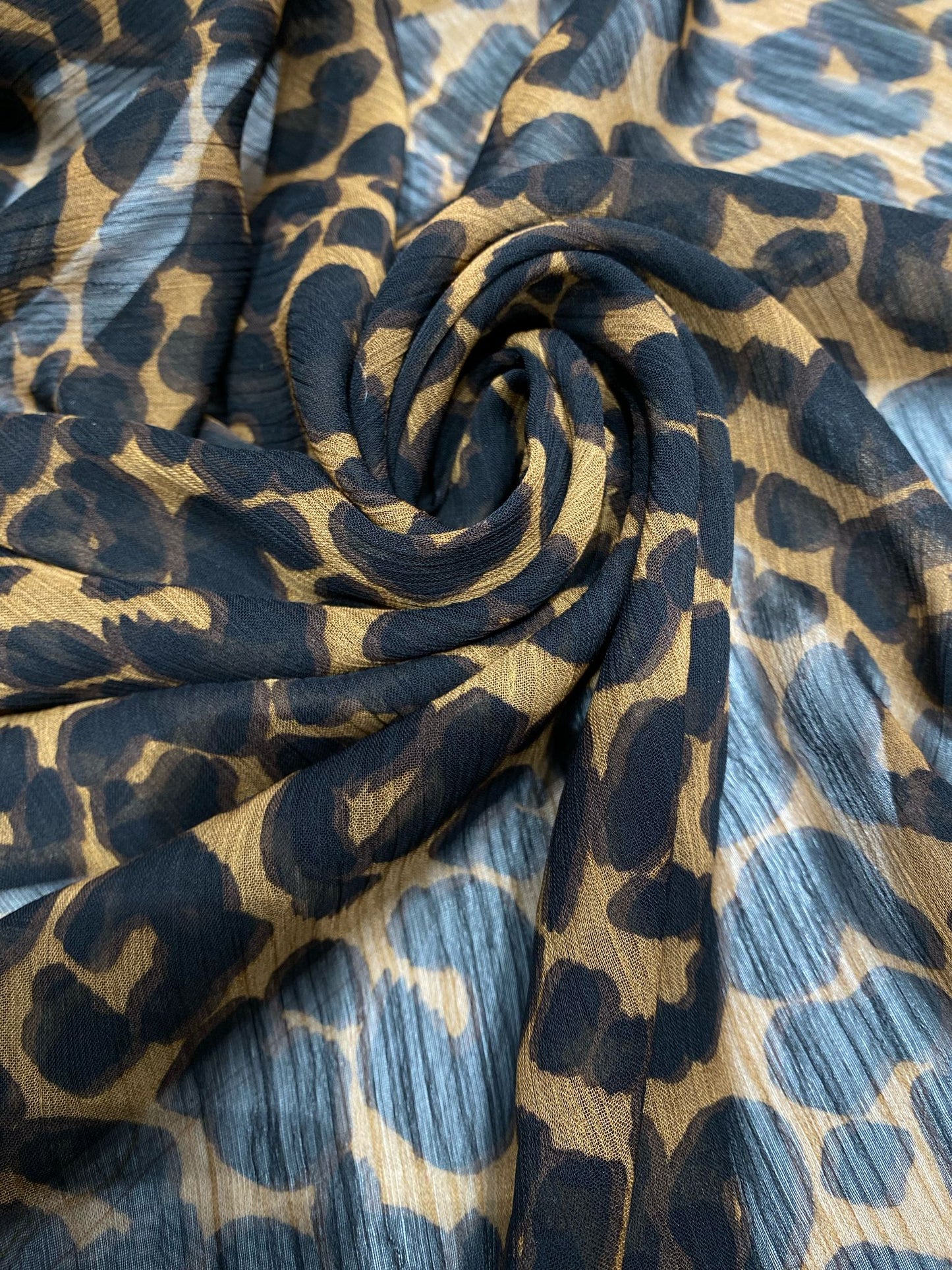 Voal imprimat animal print - VL07
