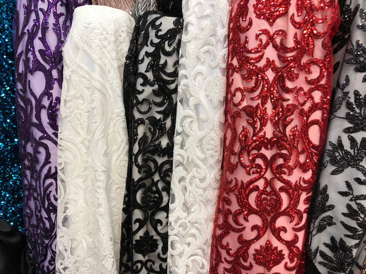 Broderie accesorizata cu paiete, Culori Disponibile