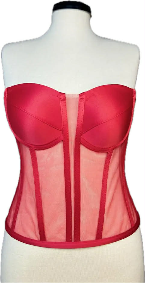 Corset Modelator Tip 1, Rosu