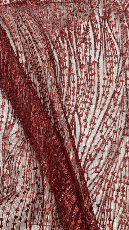 Broderie , Rosu - MODEL ALIZA