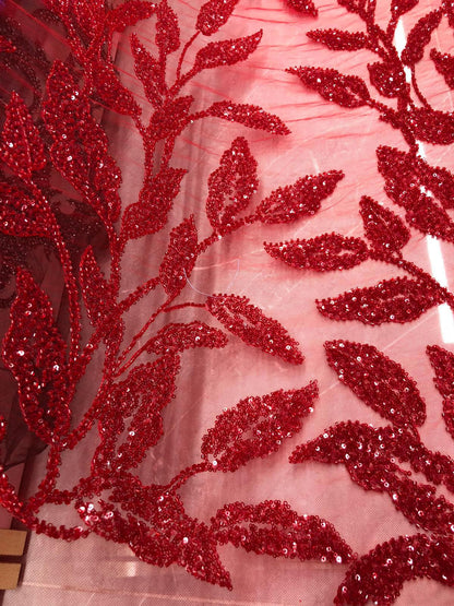 Broderie accesorizata cu paiete si margele / MODEL MERSIN