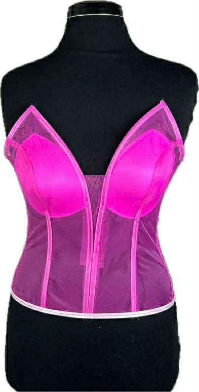 Corset Modelator Tip 4, Roz Fuxia