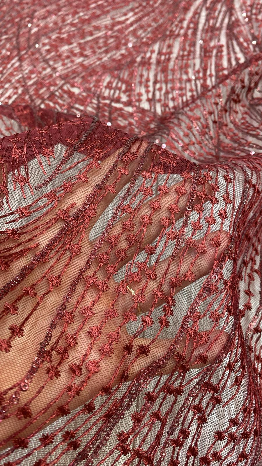 Broderie , Rosu - MODEL ALIZA