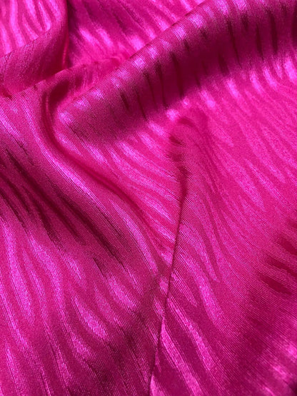 Satin Jacquard , Roz Fuxia - MODEL LINII