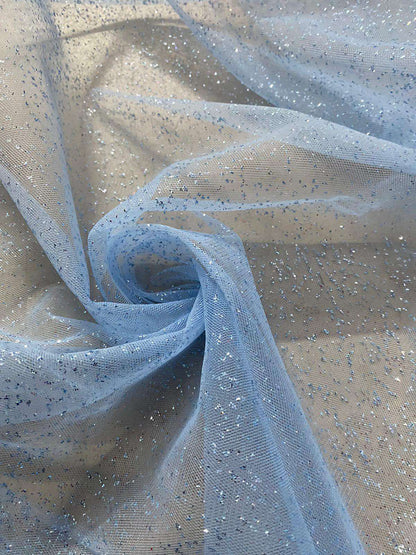 Tulle cu sclipici , Blue