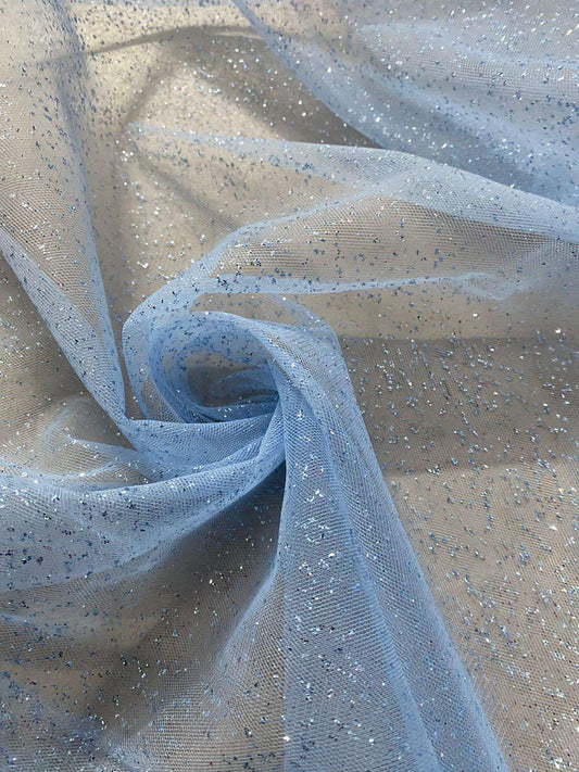 Tulle cu sclipici , Blue