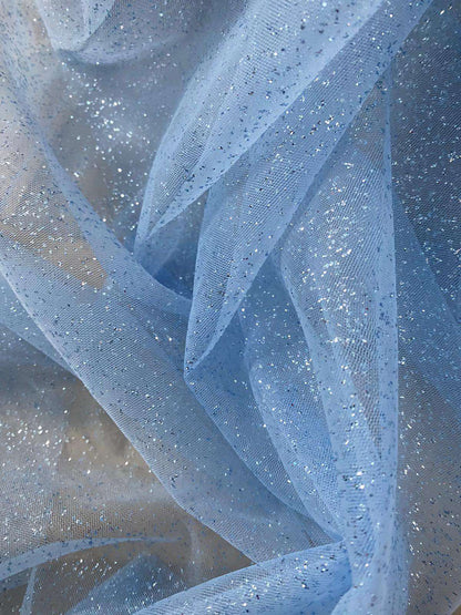Tulle cu sclipici , Blue