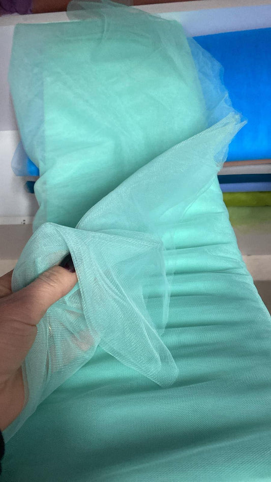 Tulle moale si fin , Verde Aqua