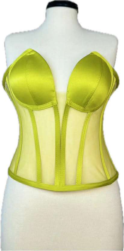 Corset Modelator Tip 2 , Verde Lime