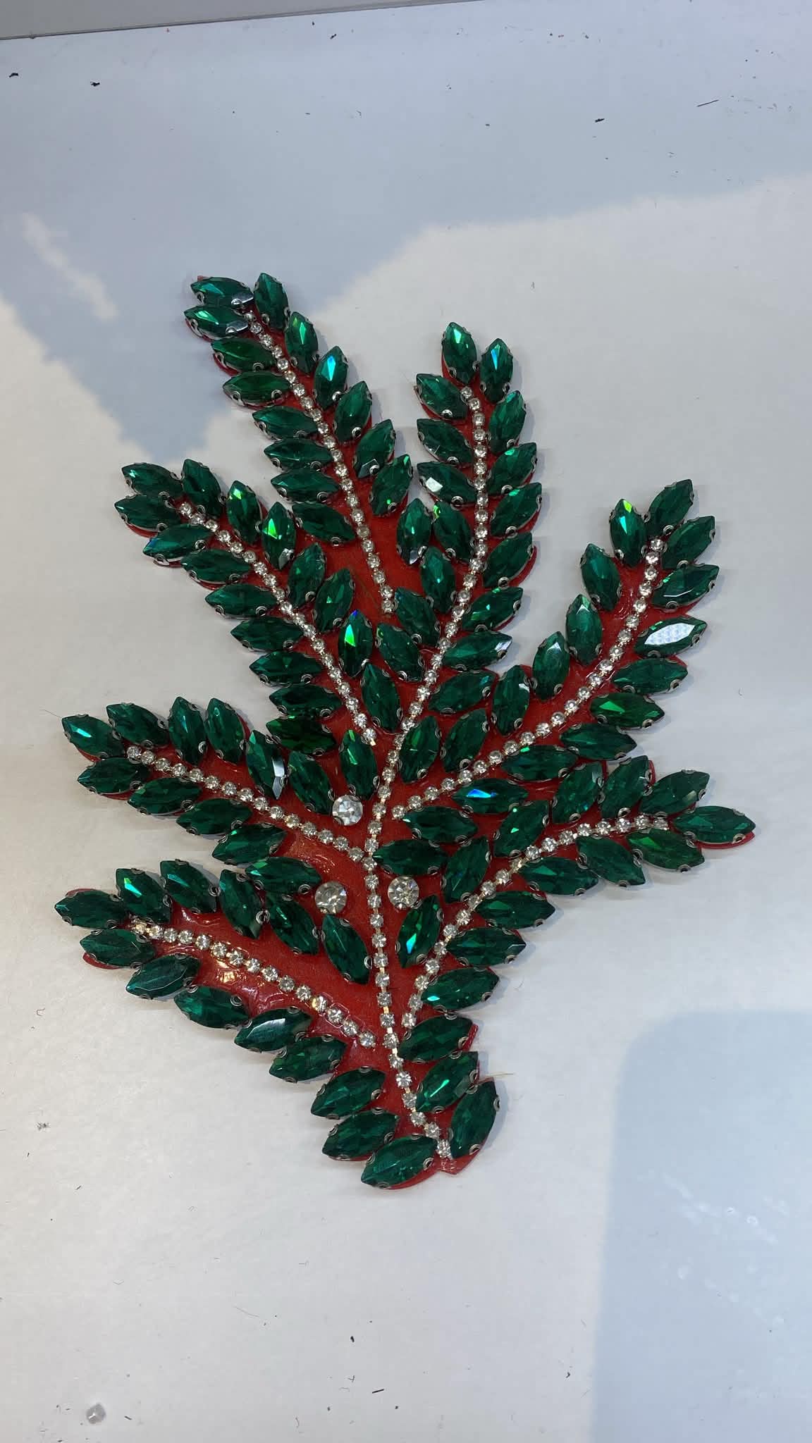 Accesoriu termoadeziv , Verde si Argintiu