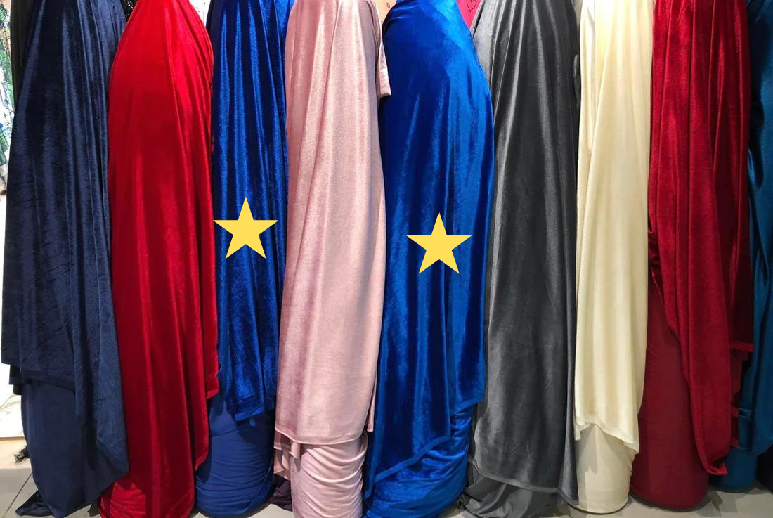 Catifea Elastica, Albastru Royal