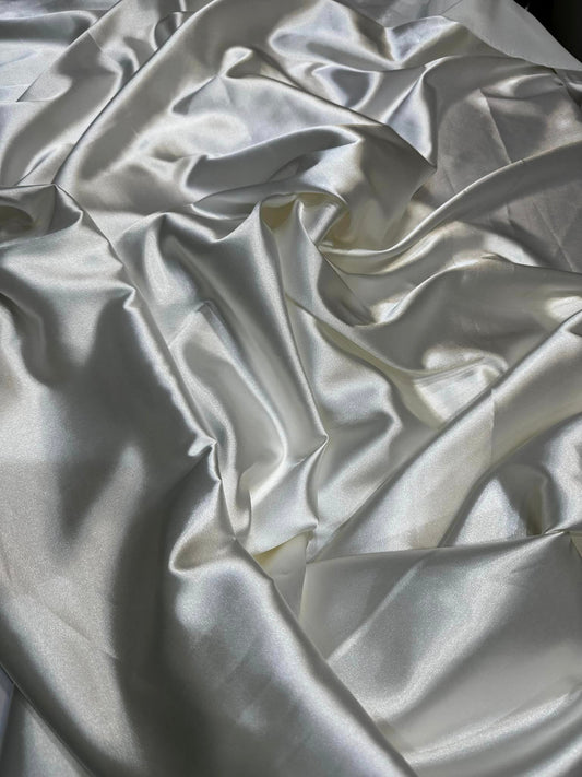 Satin Elastic , Alb