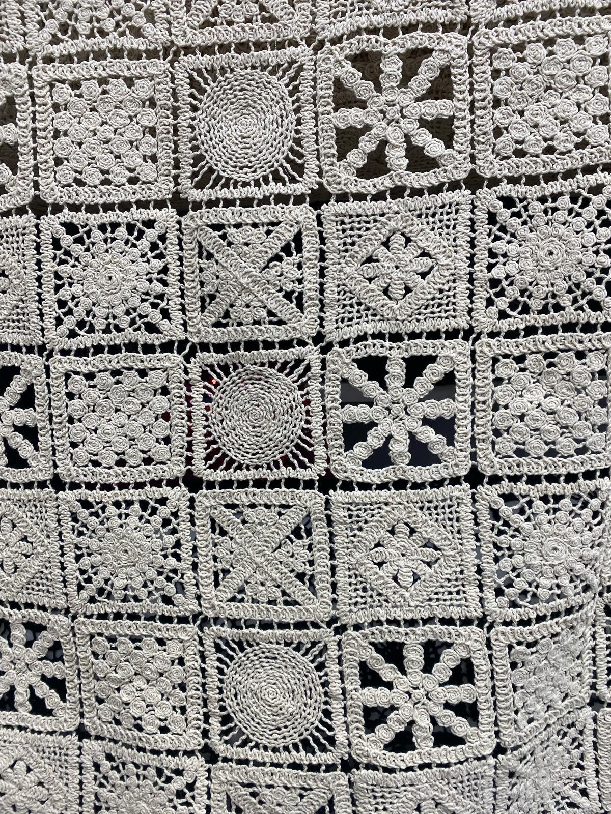Broderie Tip Macrame , Ivary - model 1