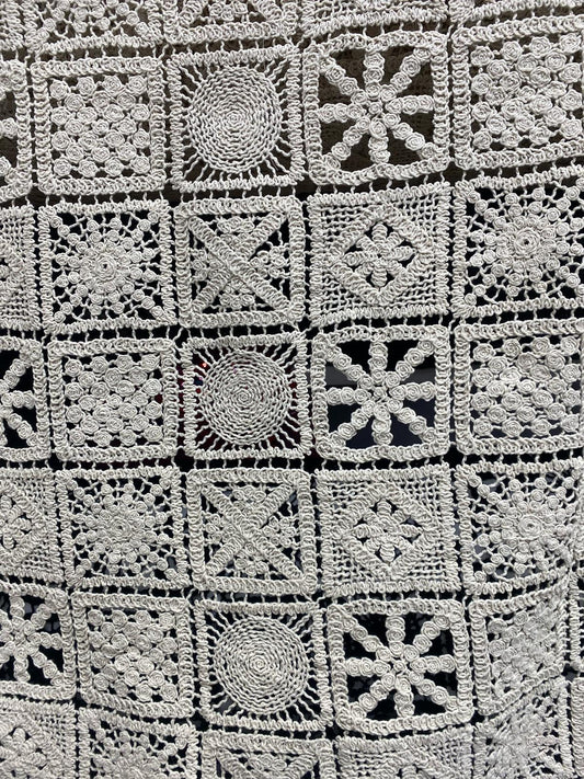 Broderie Tip Macrame , Ivary - model 1