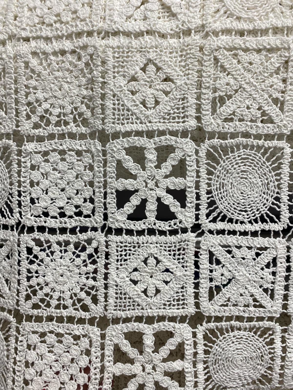 Broderie Tip Macrame , Ivary - model 1