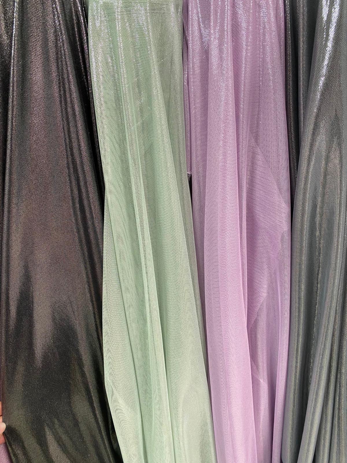 Tulle bielastic , moale, peliculizat - Vernil