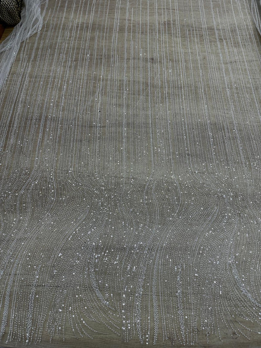 Broderie accesorizata, Alb- MODEL SIA
