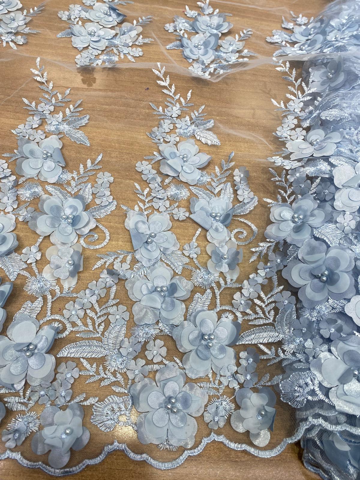 Broderie accesorizata cu paiete si margele, Mov Lila - MODEL DORA