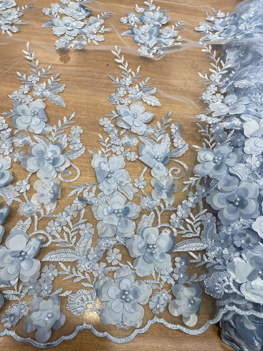 Broderie accesorizata cu paiete si margele, Mov Lila - MODEL DORA