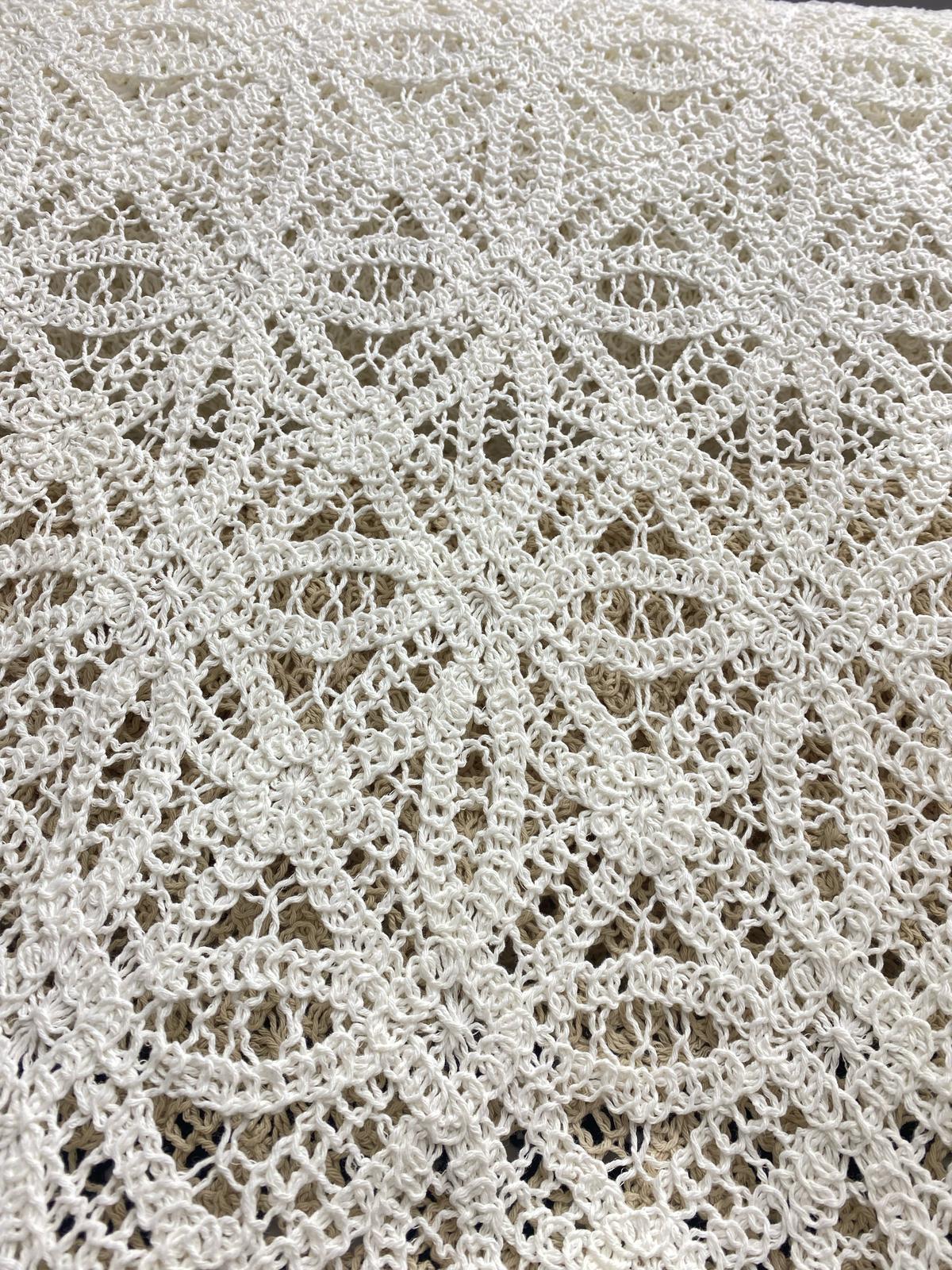 Broderie Tip Macrame , Ivary - model 2