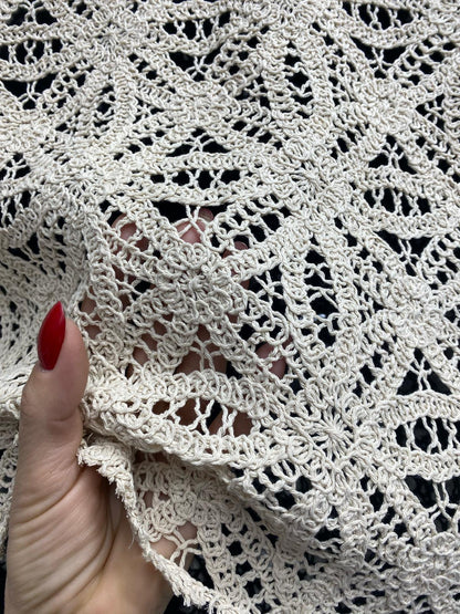 Broderie Tip Macrame , Ivary - model 2