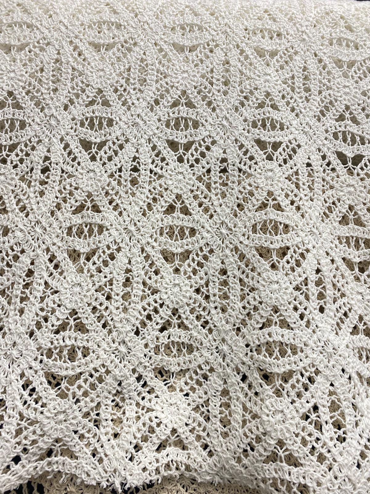 Broderie Tip Macrame , Ivary - model 2