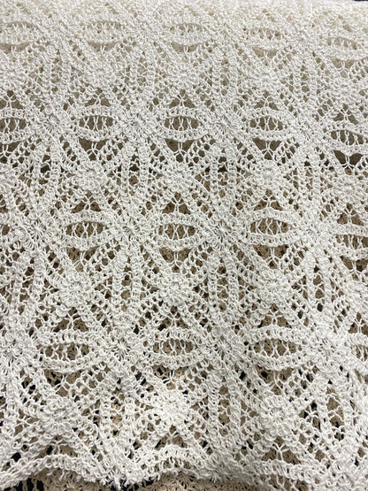 Broderie Tip Macrame , Ivary - model 2