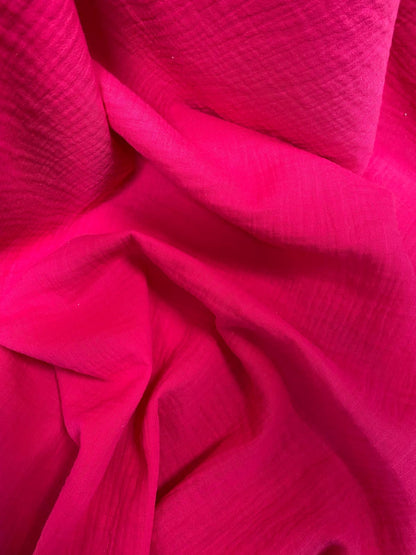 Muselina , Roz Fuxia