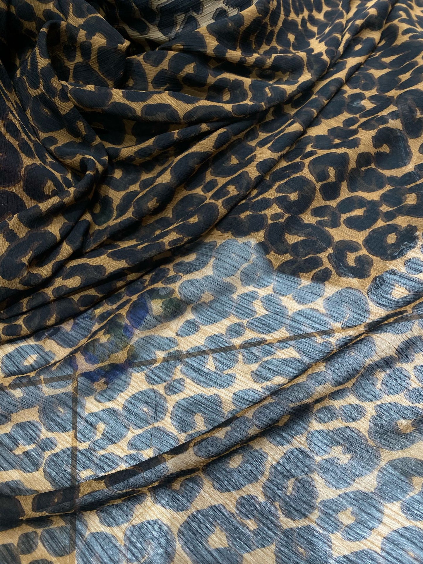 Voal imprimat animal print - VL07