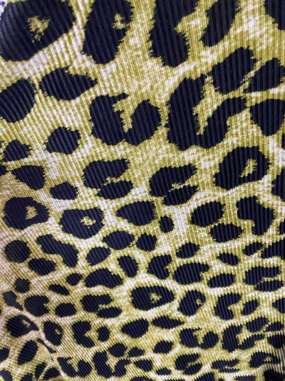 Satin Plisat, Animal Print - Model 3