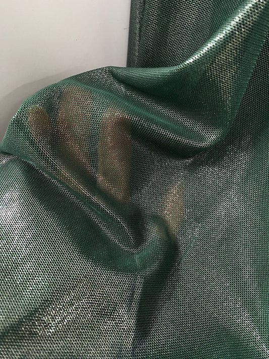 Tulle bielastic , moale, peliculizat - verde
