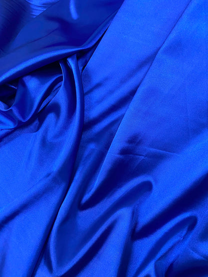 Satin Elastic, Albastru Royal