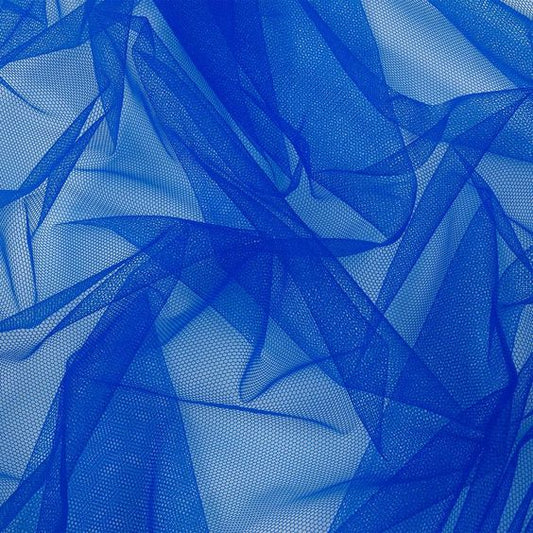 Tulle moale si fin , Albastru royal
