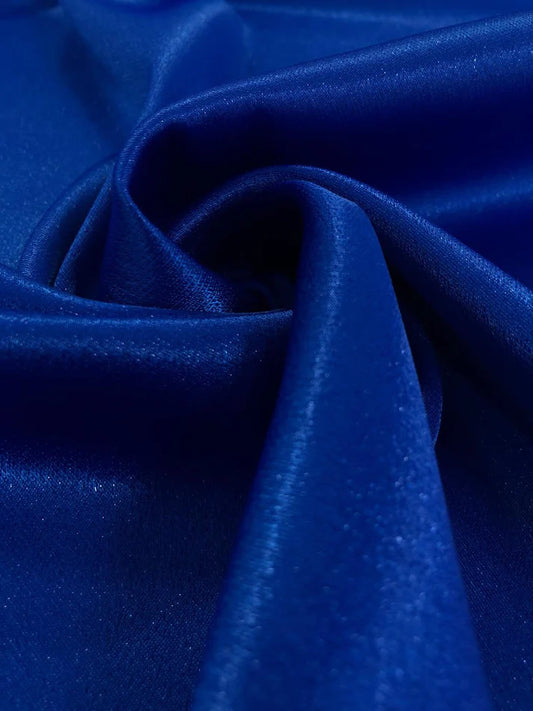 Tafta elastica cu sclipici, Albastru-royal