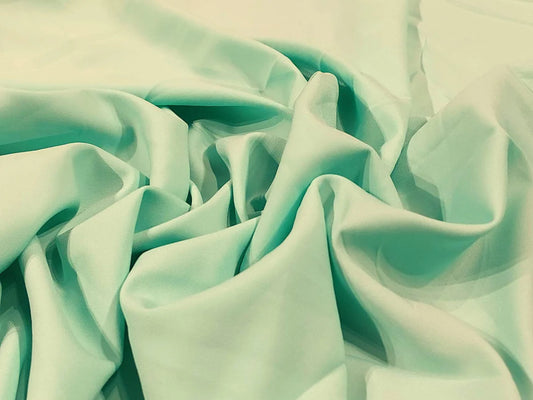 Triplu-voal elastic, Netransparent, Aqua Green