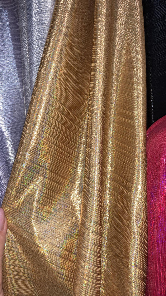 Lurex Creponat, Auriu Intens