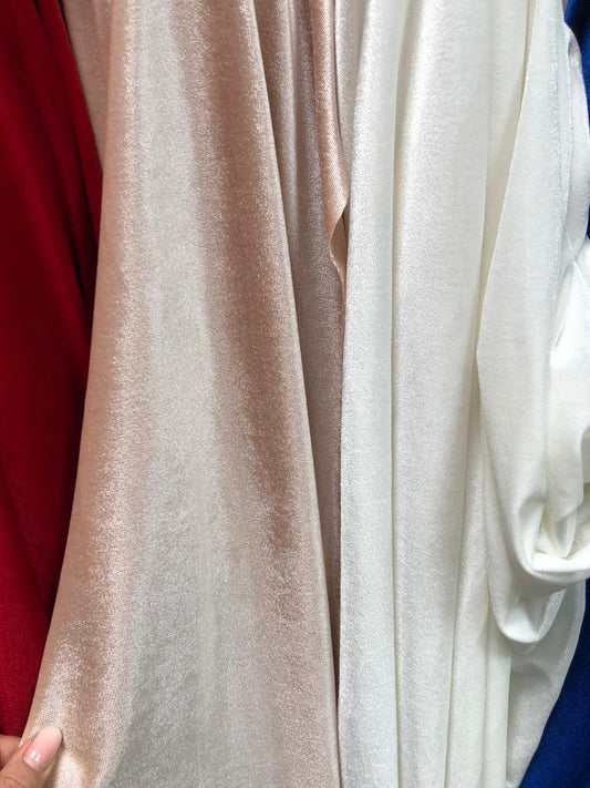 Catifea Elastica, Bej- Rose
