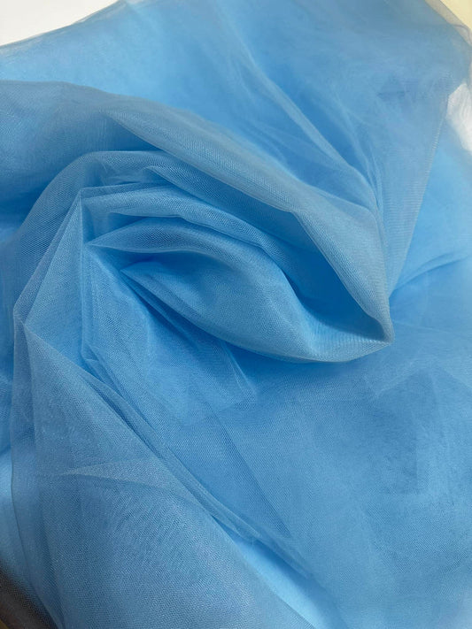 Tulle moale si fin , Blue