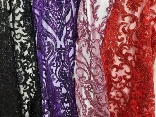 Broderie accesorizata cu paiete, Culori Disponibile