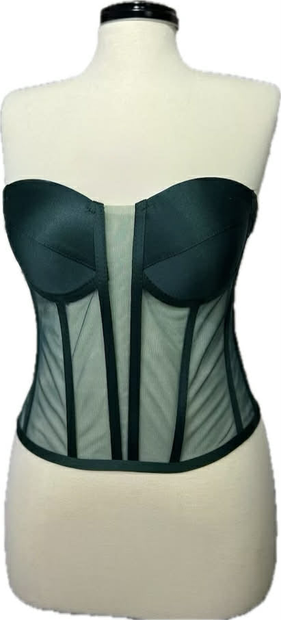 Corset Modelator Tip 1, Verde Inchis