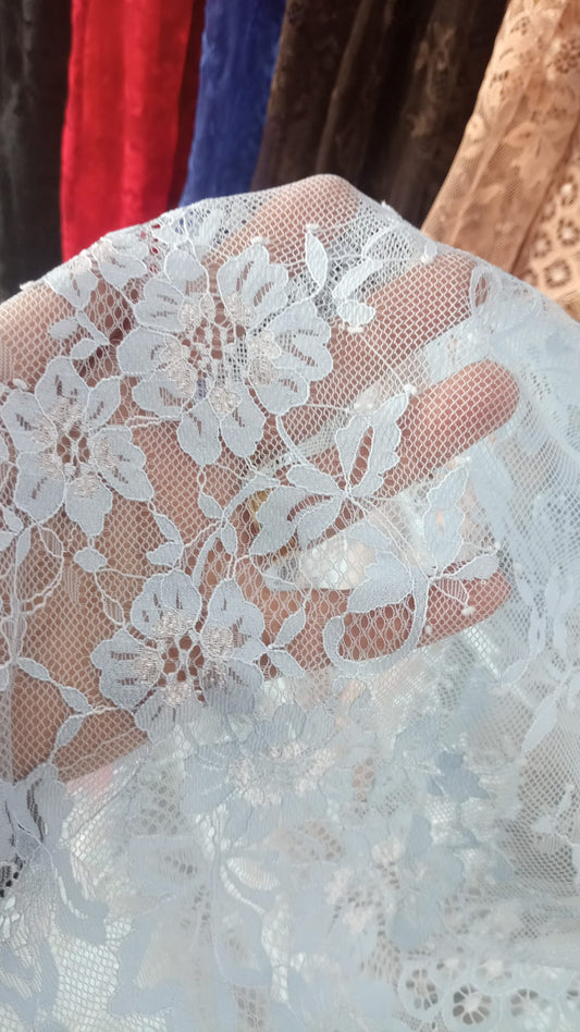 Dantela Chantily ,  Blue , Cupon 3m - Cod 0035