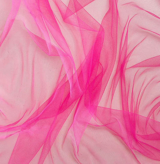 Tulle moale si fin , Roz Fuxia