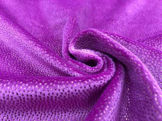 Catifea Super Soft cu sclipici , Mov
