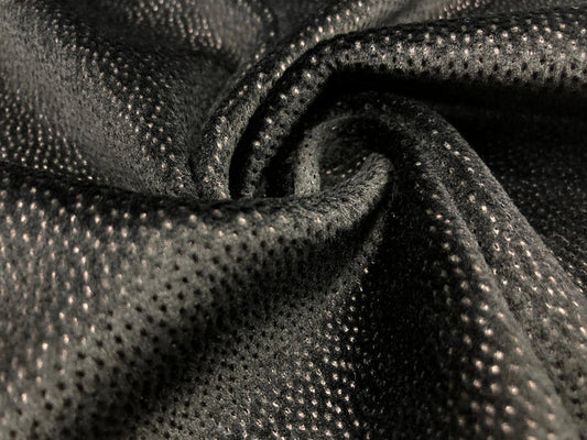 Catifea Super Soft cu sclipici , Negru